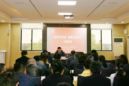 赏金国际集团党委深入开展“深化改革创新 凝聚发展合力”形势任务教育活动